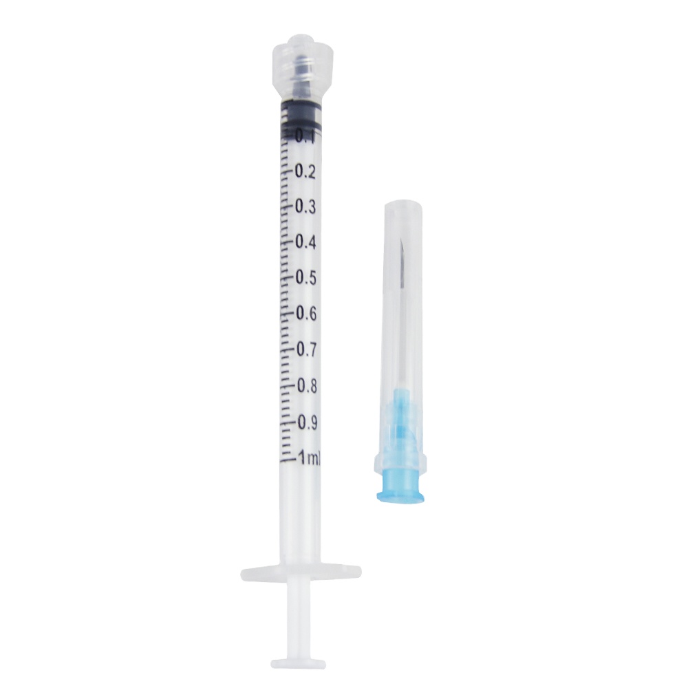 1ml luer lock low dead syringe and 1ml low dead space syringe
